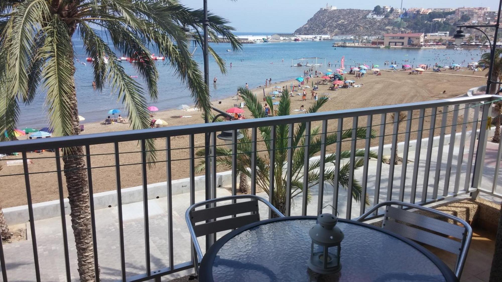 Bahia Mazarron Apartamento En Primera Linea Playa El Puerto de Mazarrón Екстериор снимка