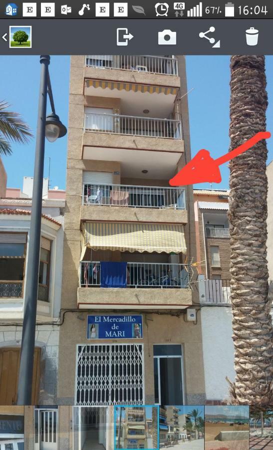 Bahia Mazarron Apartamento En Primera Linea Playa El Puerto de Mazarrón Екстериор снимка